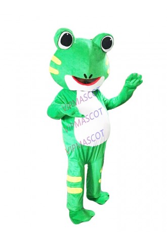 Frog Mascot Costume Suit Animal Dress Cosplay Party Fancy Game Adult Size Outfit