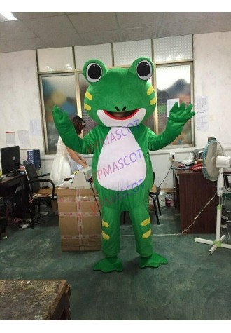 Frog Mascot Costume Suit Animal Dress Cosplay Party Fancy Game Adult Size Outfit