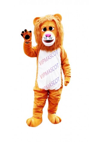 Lion Mascot Costume Cosplay Party Game Dress Outfit Advertising Halloween Adult