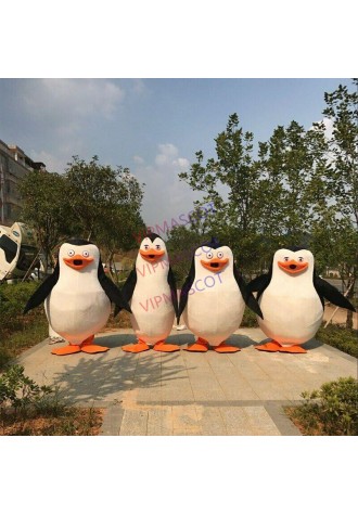 Penguin Mascot Costume Suit Cosplay Party Game Dress Outfit Halloween Adult