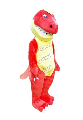 Orange Dragon Mascot Costume Cosplay Party Game Dress Outfit Halloween Adult