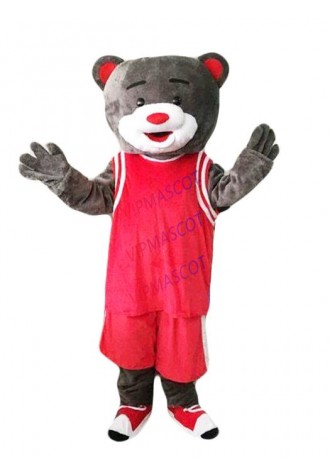 Bear Mascot Costume Suit Cosplay Party Game Dress Outfit  Halloween Adult