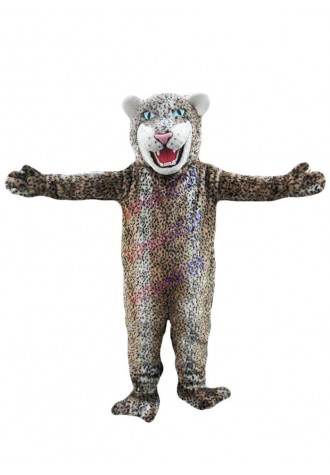 Leopard Mascot Costume Suit Cosplay Party Game Dress Outfit Halloween Adult 2019