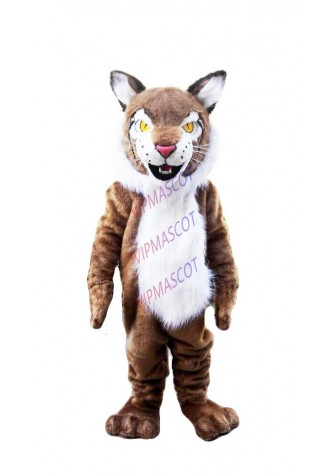 Wildcat Mascot Costume Suit Cosplay Party Game Dress Outfit Halloween Adult 2019