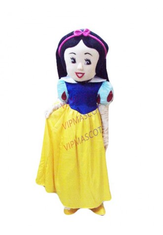 High Quality Snow White Mascot Costume Fancy Dress Outfit Halloween Costume