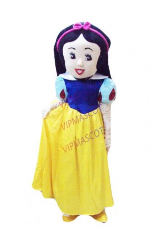High Quality Snow White Mascot Costume Fancy Dress Outfit Halloween Costume