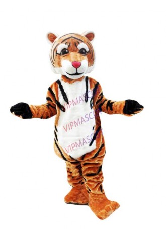 Tiger Cup Mascot Costume Suit Cosplay Party Game Dress Outfit Halloween Adult