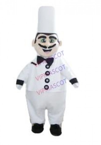 Advertising Restaurant Baker Chef Mascot Costume Dress Party Cos Game Adult Size