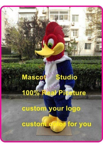 Woodpecker Mascot Costume Suit Cosplay Party Game Dress Outfit Halloween Adult