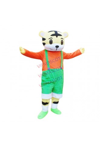 Adult Tiger Mascot Costume Cosplay Birthday Party Outfit Dress Animal Suit