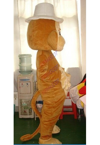 SALE STRAW HAT MONKEY MASCOT COSTUME FANCY DRESS OUTFIT ADULT SIZE GIFT A++