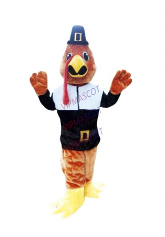 Turkey Mascot Costume Suit Cosplay Party Game Dress Outfit Halloween Adult