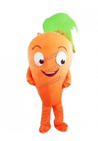 Carrot Mascot Costume Advertising Vegetable Suit Parade Radish Party Dress Adult