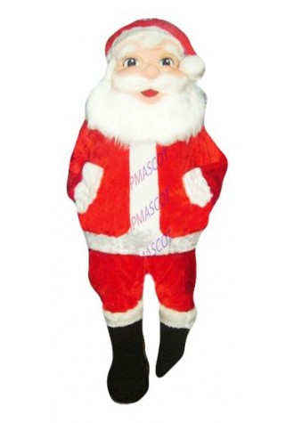 mascot New Santa Claus Mascot Costume Adult Christmas Character Adult Fancy Dress Cartoon Outfit Suit