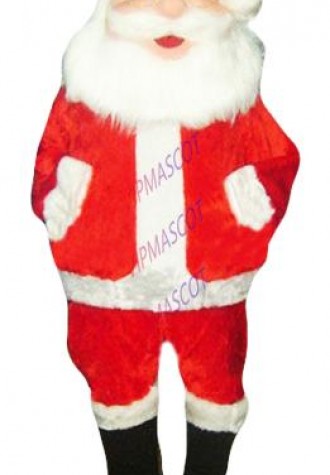 mascot New Santa Claus Mascot Costume Adult Christmas Character Adult Fancy Dress Cartoon Outfit Suit