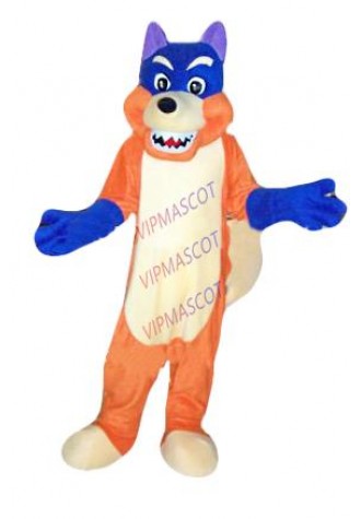 mascot Fox Mascot Costume Christmas Halloween Party Mascotte costume Outfit Suit EMS FREE SHIPPING
