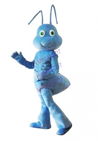 mascot  Blue Ant Mascot Costume Cartoon Character Ant Costume Party Carnival Costumes Fancy Dress