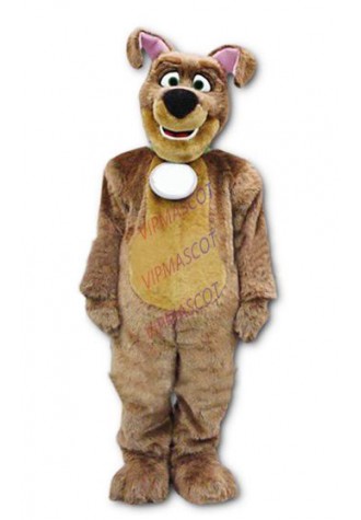 mascot Public Service Advertising Recycle Dog Mascot Costume Brown Plush Dog Costume Stage Props Outfit Suit Cosply Costume
