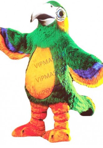 mascot Beautiful Clever Patty Parrot Mascot Costume Adult Size Stage Performance Mascotte Outfit Suit Party Cosply Costumes