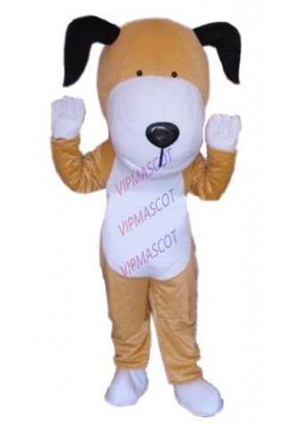 mascot Little Coffee Dog Mascot Costume Adult Size Cartoon Character carnival costume fancy Costume party
