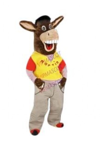 mascot Donkey mascot costume mule costume cosplay Cartoon Character carnival costume fancy Costume party kits