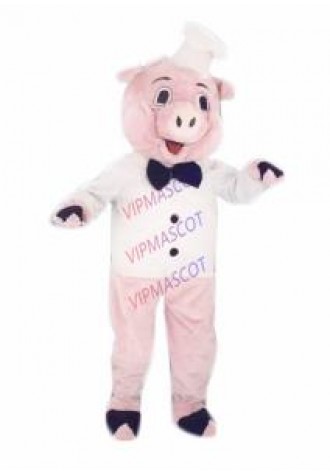 mascot Chef Pig mascot costume custom costume cosplay Cartoon Character carnival costume fancy Costume party