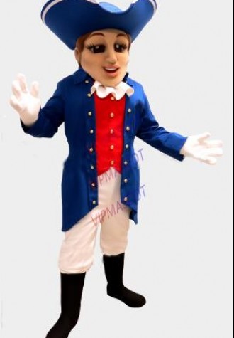 Patriot female mascot costume custom fancy costume anime cosplay kits mascotte theme fancy dress carnival costume