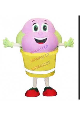 mascot icecream mascot costume ice cream food custom fancy dress cosplay kits Cartoon Character carnival costume fancy Costume