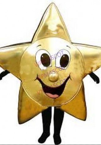 mascot comic golden star mascot costume custom fancy dress cosplay Cartoon mascotte costume carnival costume fancy Costume