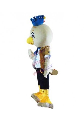 MASCOT Little Parrot White Bird Mascot Costume Adult Cartoon Character Carnival Cosply Costume EMS FREE SHIPPING