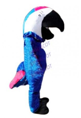 mascot Macaw Mascot Costume Blue Parrot Mascotte Carnival Costume Fancy Dress Suit EMS FREE SHIP WYT91349