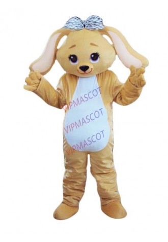 cosplay costumes  New Yellow Puppy Dog Mascot Costume Fancy Dress
