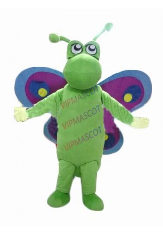 New arrival Cute Cartoon Character Adult lovely betterfly Mascot Fancy Dress party Costume adult size