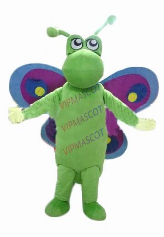 New arrival Cute Cartoon Character Adult lovely betterfly Mascot Fancy Dress party Costume adult size