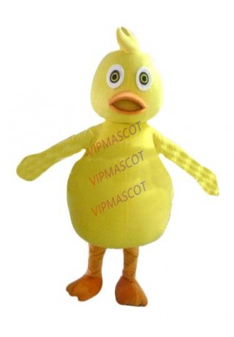 New arrival Foam Cartoon Character Adult lovely little duck Mascot Fancy Dress party Costume adult size