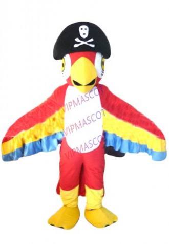 Hot sale Foam Adult cartoon character big red bird Mascot Costume fancy dress party costumes adult size