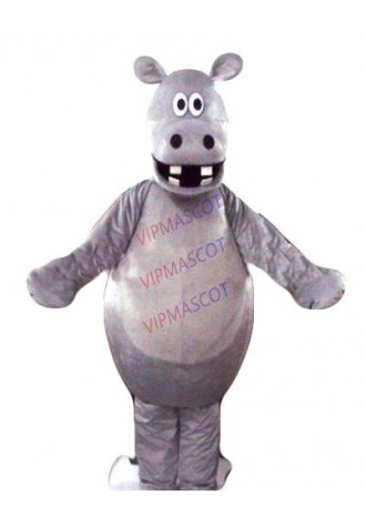 Hot sale Cartoon Character Big Hippo mascot Costume fancy dress party costume Adult size