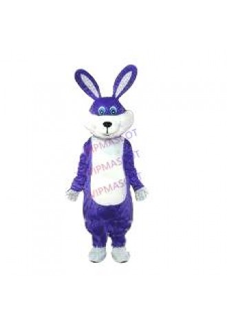 Hot sale Foam Character Adult lovely Purple rabbit Mascot Costume fancy dress Halloween party costume