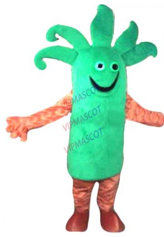 Hot sale Cute Adult cute green tree monster mascot fancy dress costumes Chirstmas party costumes