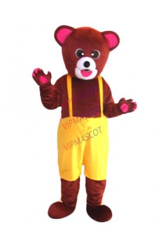 New arrival Adult NEW lovely brown Teddy  bear mascot fancy dress costumes Chirstmas party costumes
