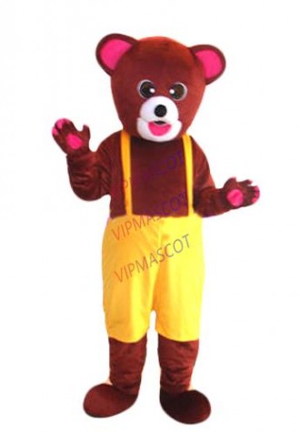 New arrival Adult NEW lovely brown Teddy  bear mascot fancy dress costumes Chirstmas party costumes