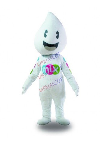 Hot sale Foam Cartoon Adult lovely  white doll Mascot Fancy Dress Halloween party Costume adult size