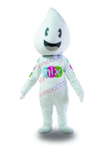 Hot sale Foam Cartoon Adult lovely  white doll Mascot Fancy Dress Halloween party Costume adult size