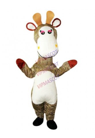 Foam New arrival Cartoon Character Adult Giraffe Dress cosplay Halloween  Party Costume