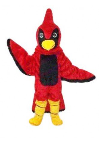 Hot sale Adult Red Hawk Short Plush Adult Mascot Costume Cartoon Party Outfits Fancy Dress Ideas