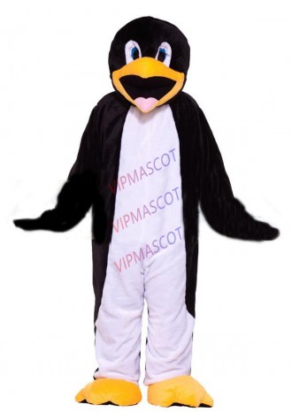 Hot sale Foam Adult cartoon character cute black and white penguin Mascot Costume Halloween party costumes adult size