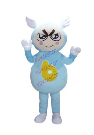 Hot selling Cute Adult lovely cartoon blue baby mascot costume fancy dress party costumes adult size