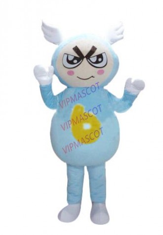 Hot selling Cute Adult lovely cartoon blue baby mascot costume fancy dress party costumes adult size