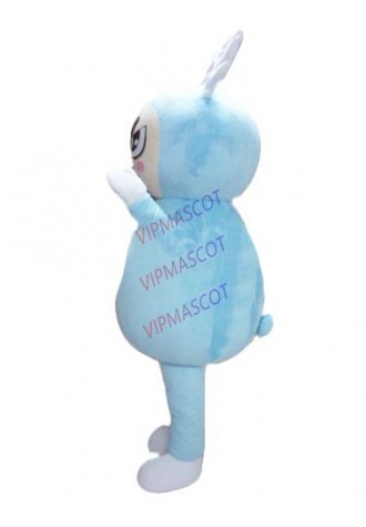 Hot selling Cute Adult lovely cartoon blue baby mascot costume fancy dress party costumes adult size