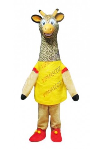 Hot sale Adult new giraffe mascot costume fancy dress costumes adult animal costume kids party costumes